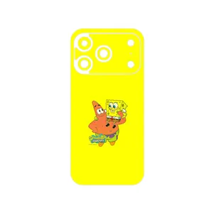 MAHOOT SpongeBob SquarePants Cover Sticker for Apple iPhone 17 Pro