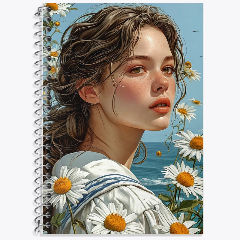 دفتر نت موسیقی 50 برگ خندالو طرح دخترانه کد N7406