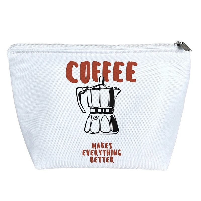 کیف لوازم آرایش دخترانه خندالو مدل قهوه (Coffee) کد H2361