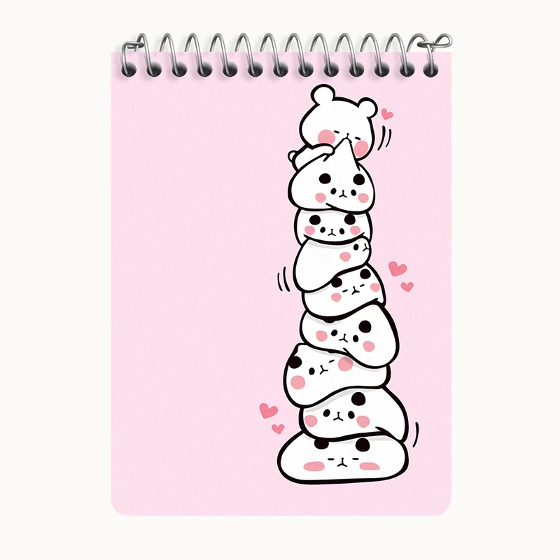 دفتر یادداشت 50 برگ خندالو طرح خرس های بامزه کد N5146