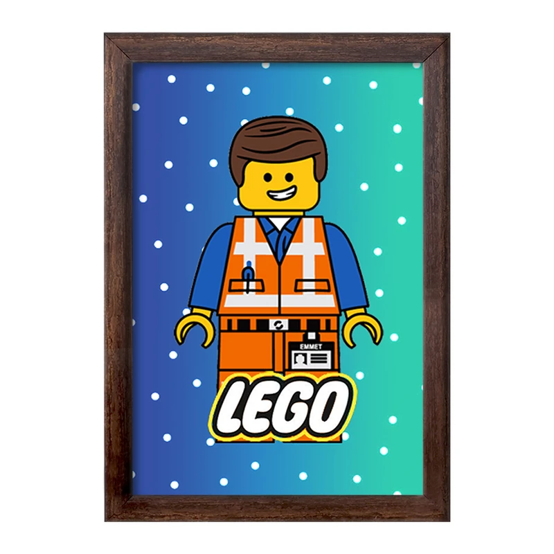 تابلو خندالو طرح انیمیشن لگو LEGO  کد 3770