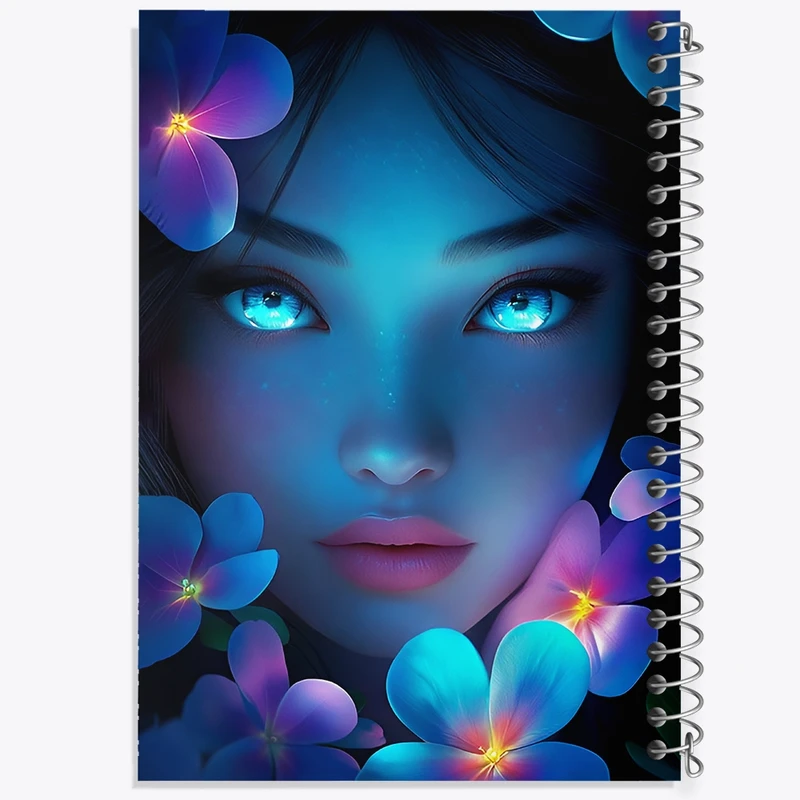 دفتر طراحی 50 برگ خندالو طرح دخترانه کد F12662