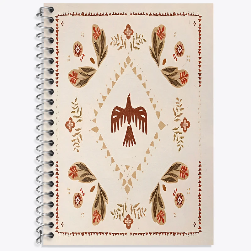 دفتر نت موسیقی 50 برگ خندالو طرح طرح سرخپوستی کد N6869