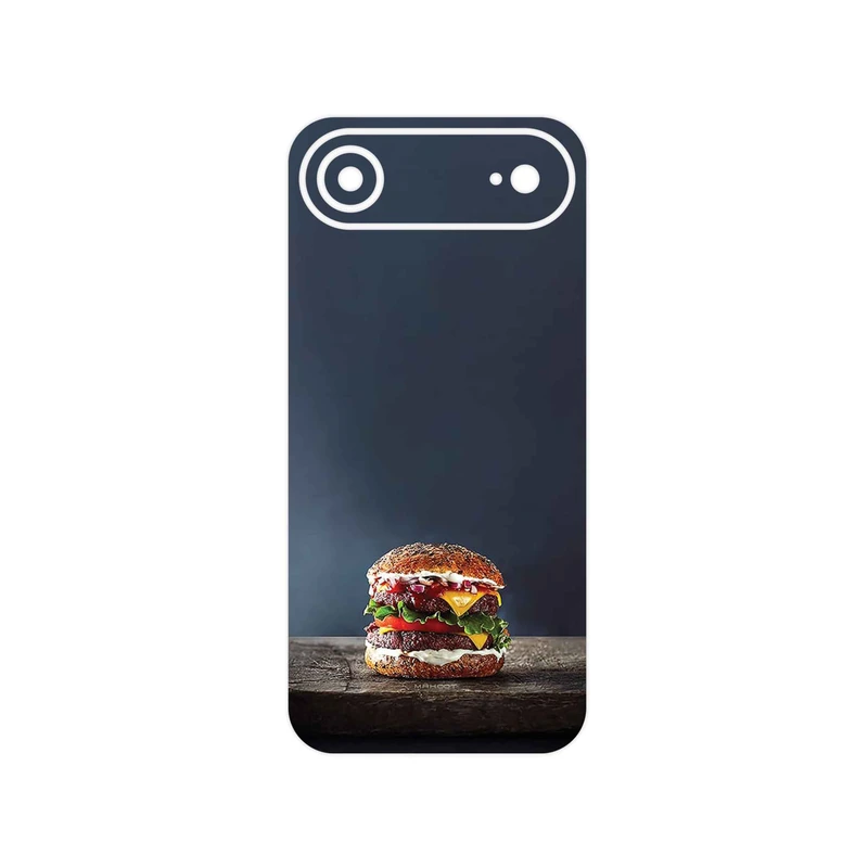 برچسب پوششی ماهوت مدل Hamburger مناسب برای گوشی موبایل اپل iPhone 17 Air
