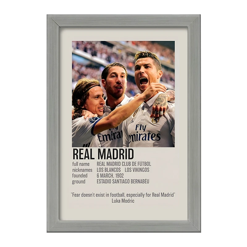 تابلو خندالو طرح رئال مادرید (Real Madrid) کد F13470