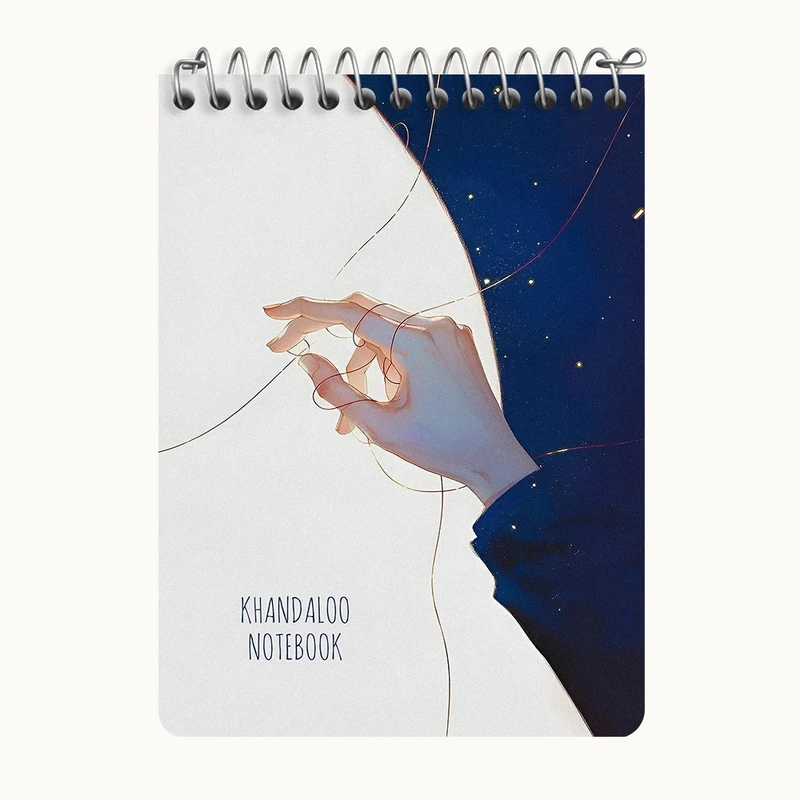 دفتر یادداشت 50 برگ خندالو طرح فانتزی کد N8652