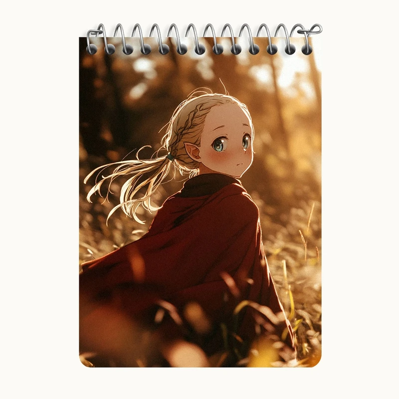 دفتر یادداشت 50 برگ خندالو طرح دخترانه کد N7996