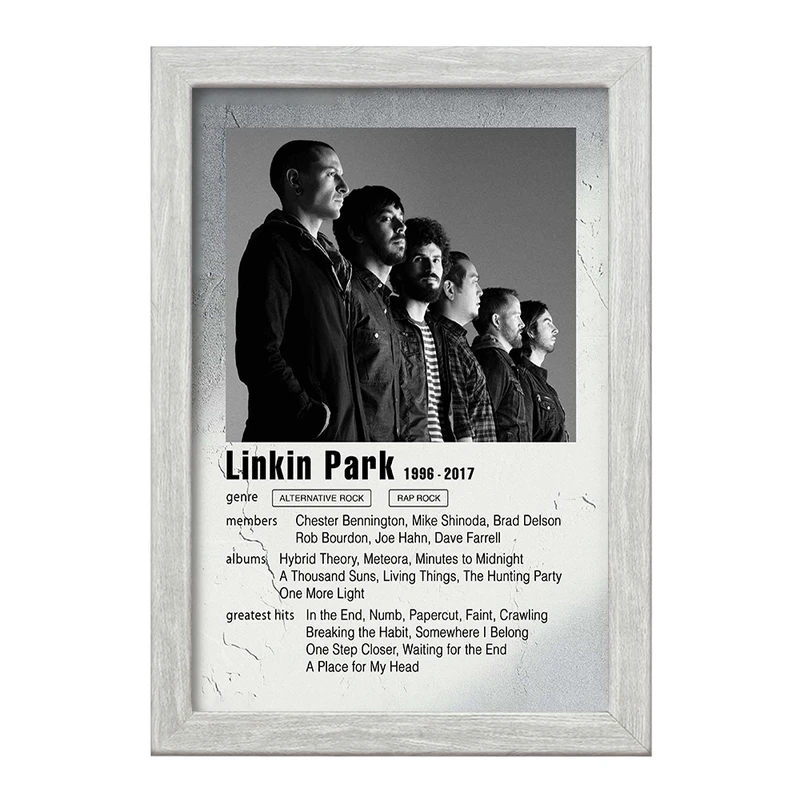 تابلو خندالو طرح لینکین پارک (Linkin Park)   کد F11235