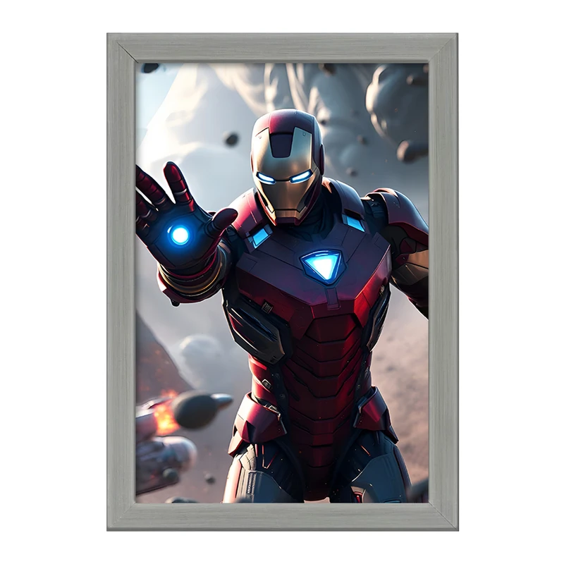 تابلو خندالو طرح مرد آهنی مارول (Marvel) کد F12721