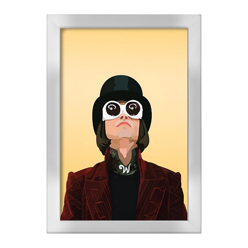 تابلو خندالو طرح ویلی وانکا (Willy Wonka) کد F8819