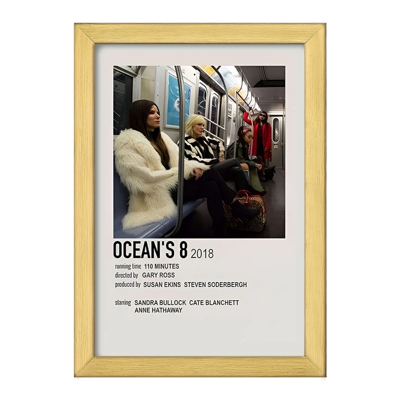 تابلو خندالو طرح هشت یار اوشن (Ocean's 8) کد F13073