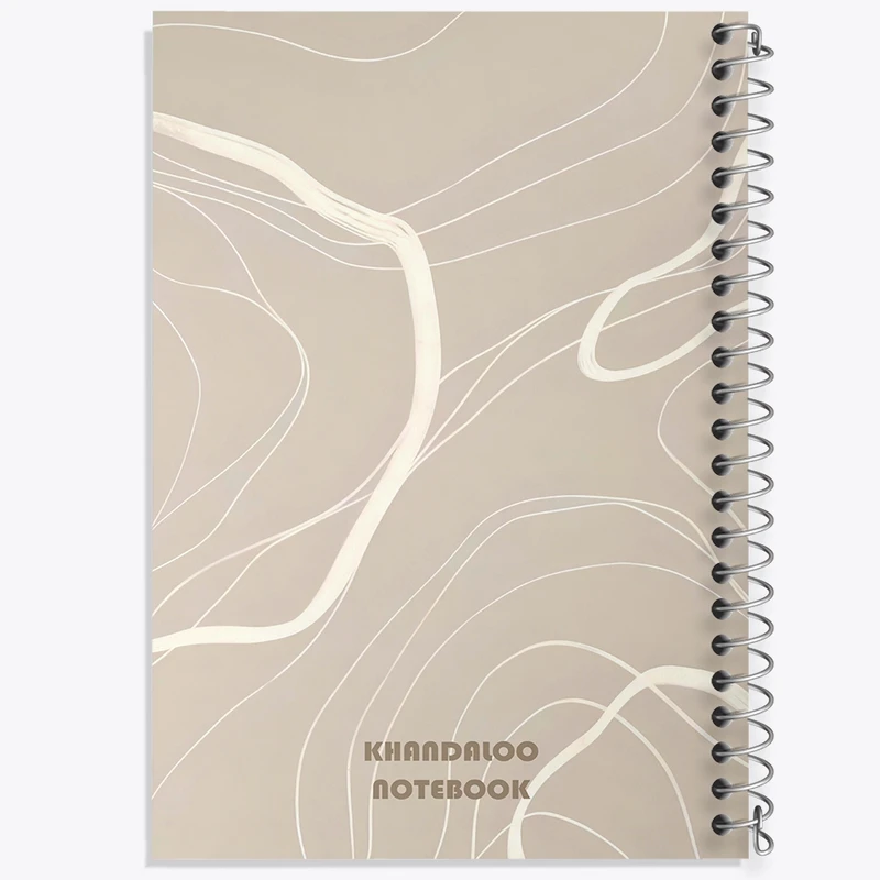 دفتر لیست خرید 50 برگ خندالو طرح مدرن کد N8580