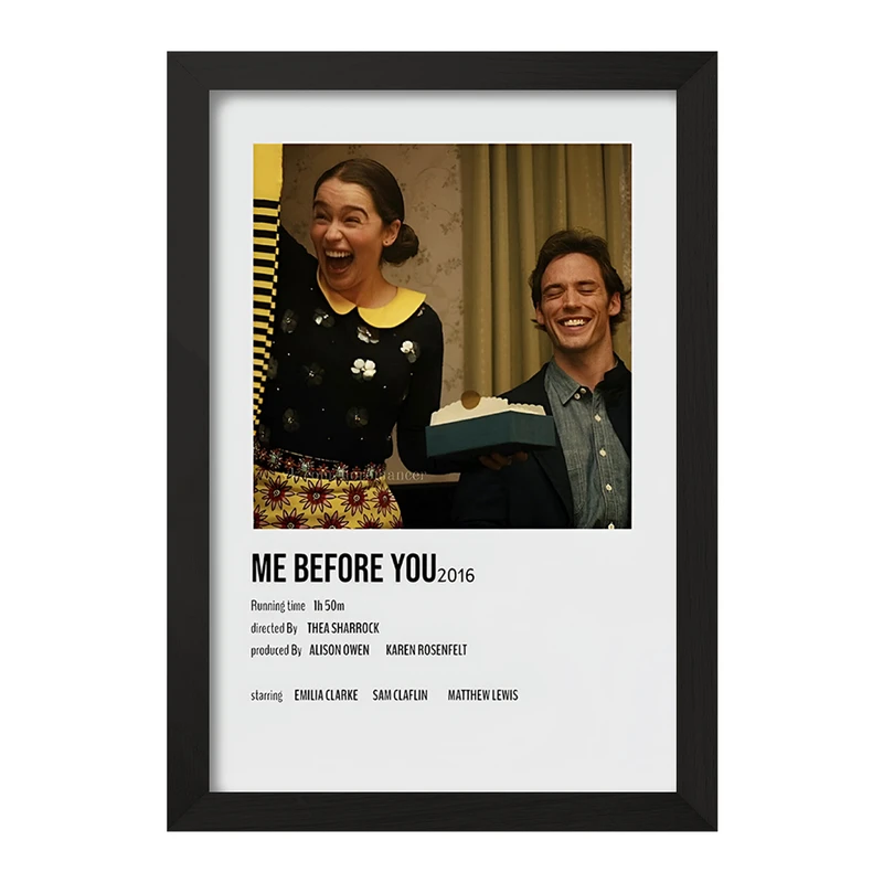 تابلو خندالو طرح من قبل از تو (Me Before You) کد F13009