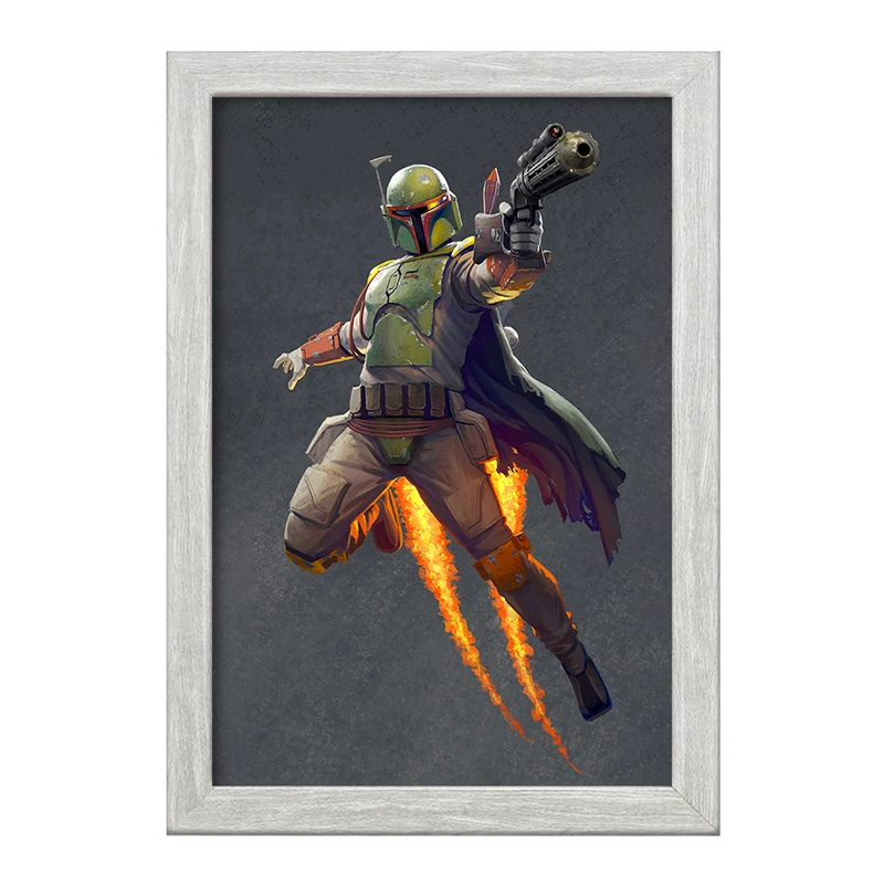 تابلو خندالو طرح جنگ ستارگان (Star Wars) کد F1781