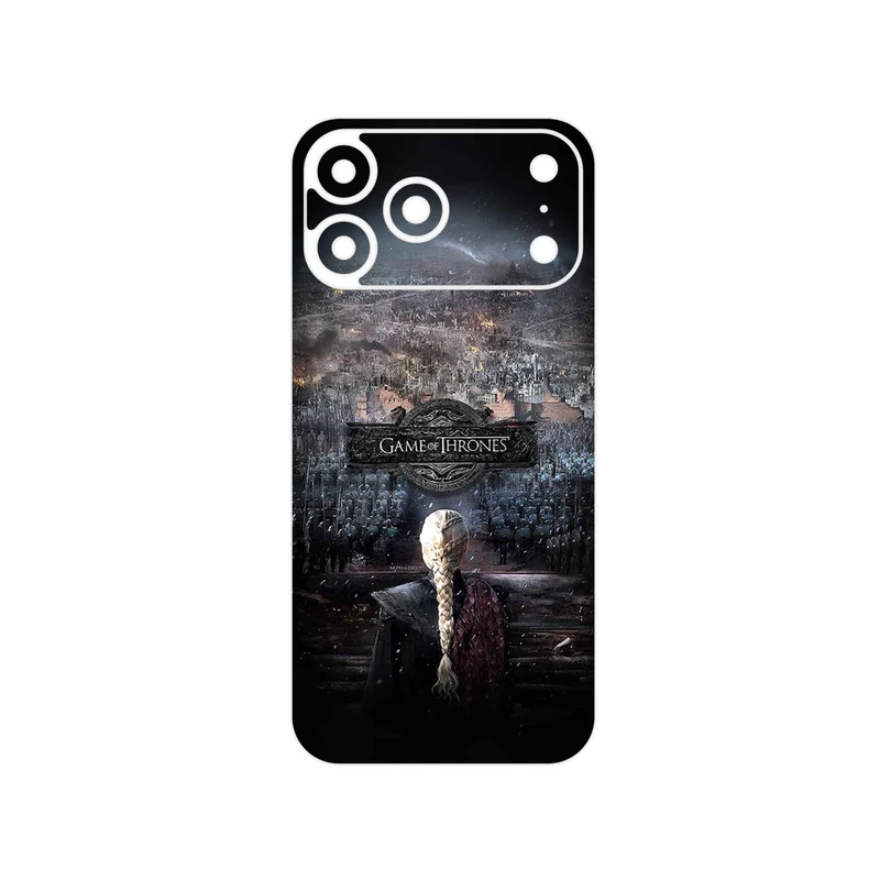 برچسب پوششی ماهوت مدل Game_of_Thrones مناسب برای گوشی موبایل اپل iPhone 17 Pro Max