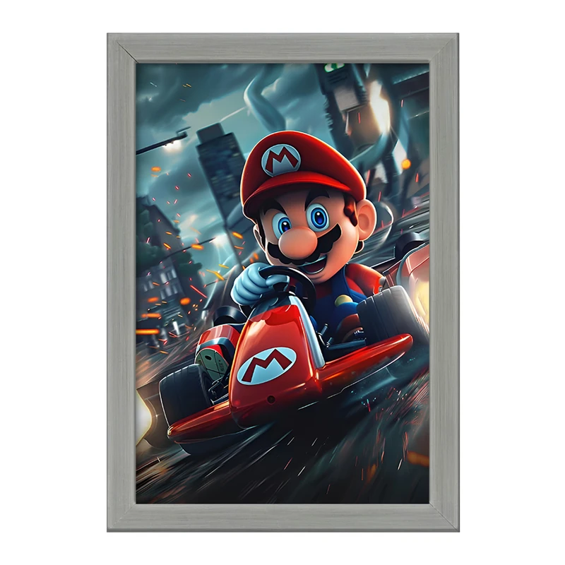 تابلو خندالو طرح سوپر ماریو (Super Mario) کد F12016