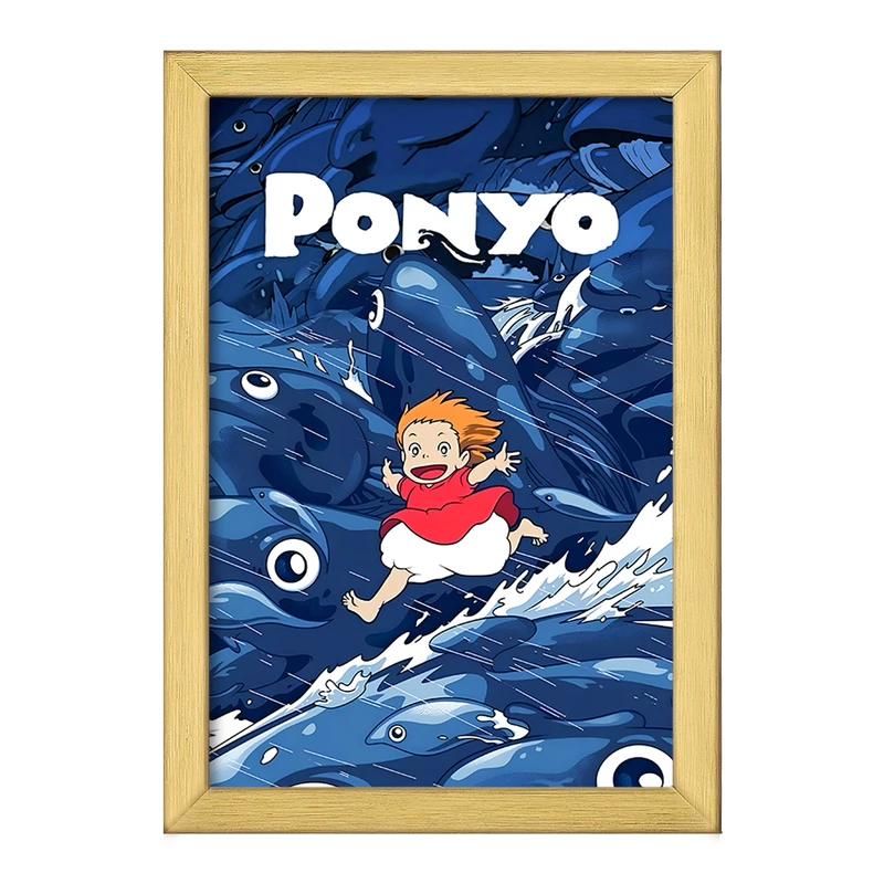 تابلو خندالو طرح پونیو (Ponyo) کد F9667