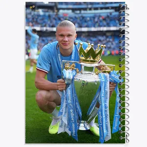 دفتر مشق 100 برگ خندالو طرح ارلینگ هالند (Erling Haaland) کد F14277