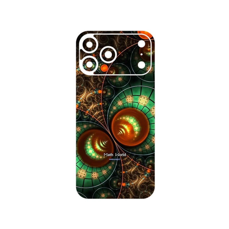 برچسب پوششی ماهوت مدل Mathematical Geometric Shape 3 مناسب برای گوشی موبایل اپل iPhone 17 Pro Max