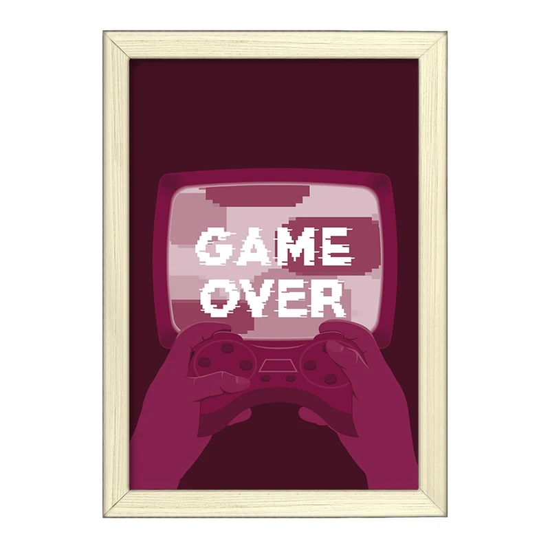 تابلو خندالو طرح گیمر (Gamer) کد F1449