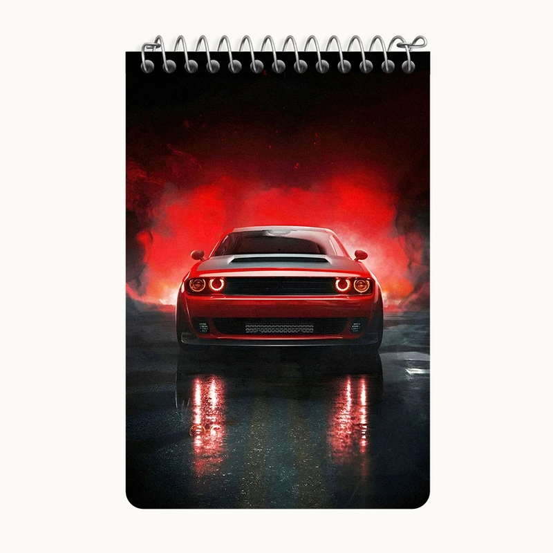 دفتر یادداشت 50 برگ خندالو طرح ماشین اسپرت کد F3710