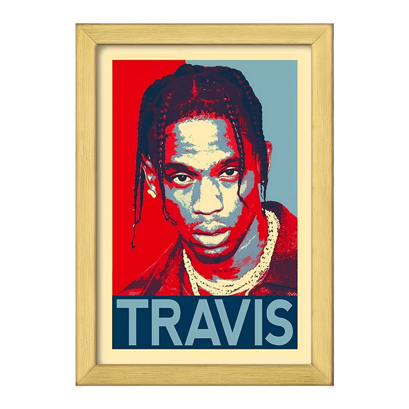 تابلو خندالو طرح تراویس (Travis) کد F6482