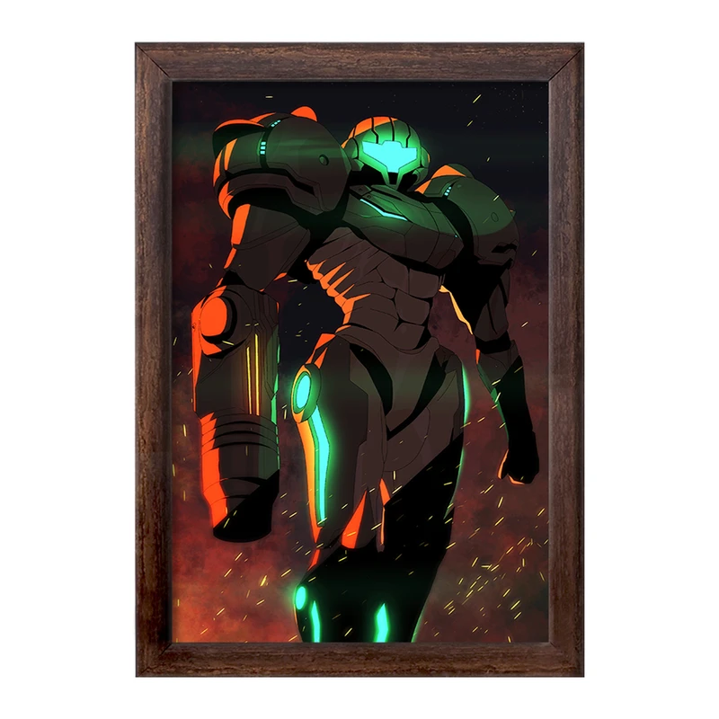 تابلو خندالو طرح بازی متروید (Metroid) کد 35688