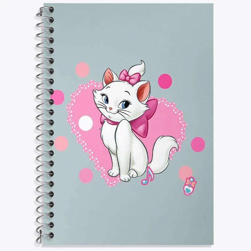 دفتر نت موسیقی 50 برگ خندالو طرح گربه های اشرافی کد N6382