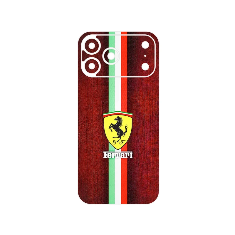 برچسب پوششی ماهوت مدل Ferrari مناسب برای گوشی موبایل اپل iPhone 17 Pro Max