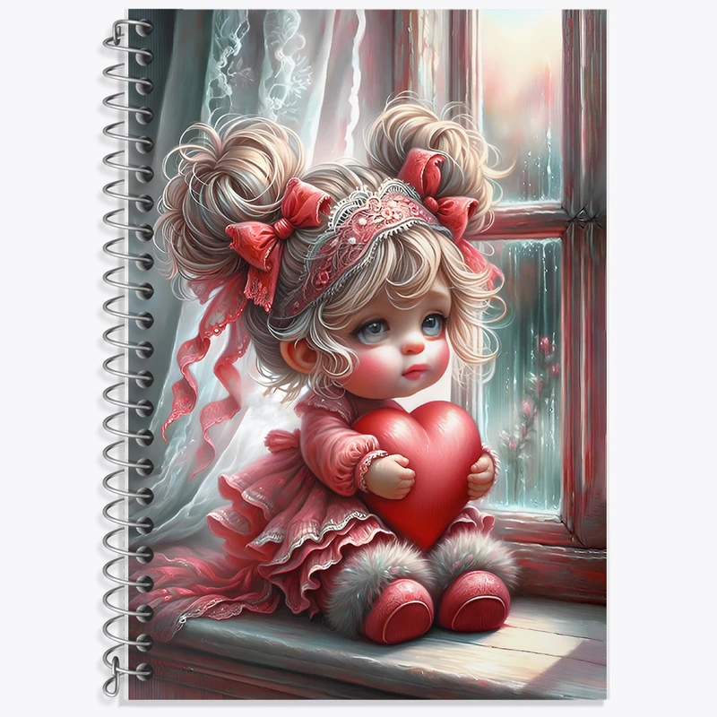 دفتر نت موسیقی 50 برگ خندالو طرح دختربچه کد F11589