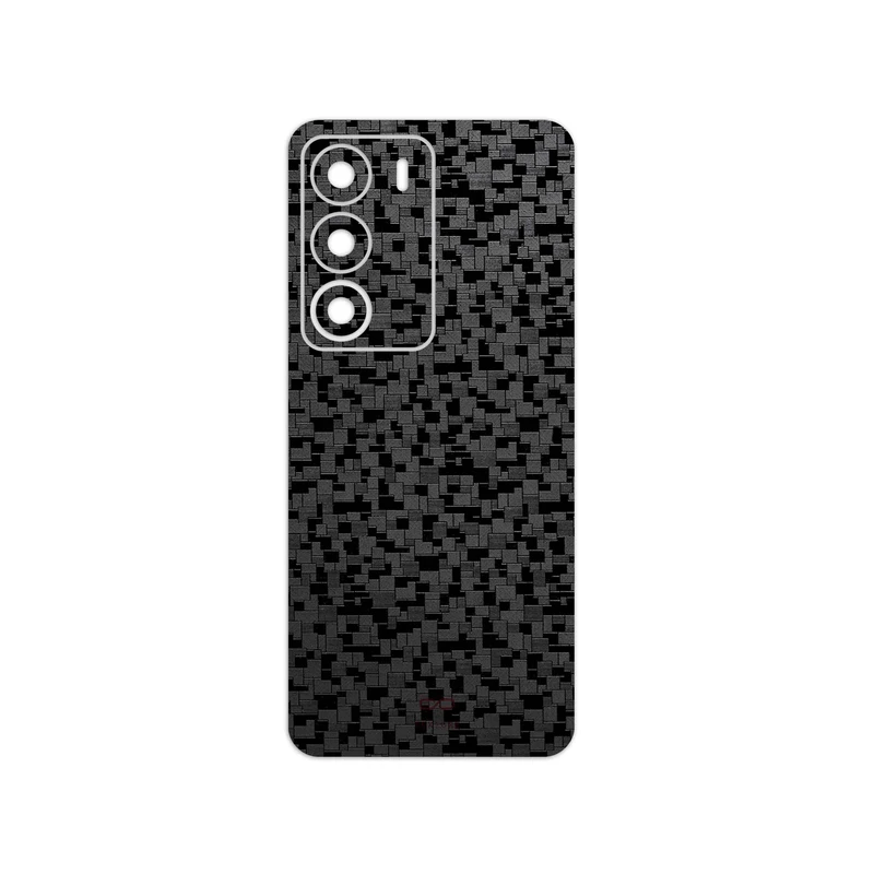برچسب پوششی ماهوت مدل Black-Silicon مناسب برای گوشی موبایل ریلمی C71