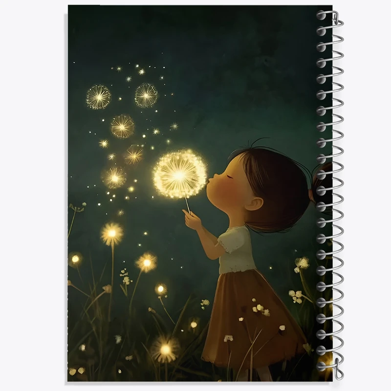 دفتر لیست خرید 50 برگ خندالو طرح دخترانه کیوت کد N7433