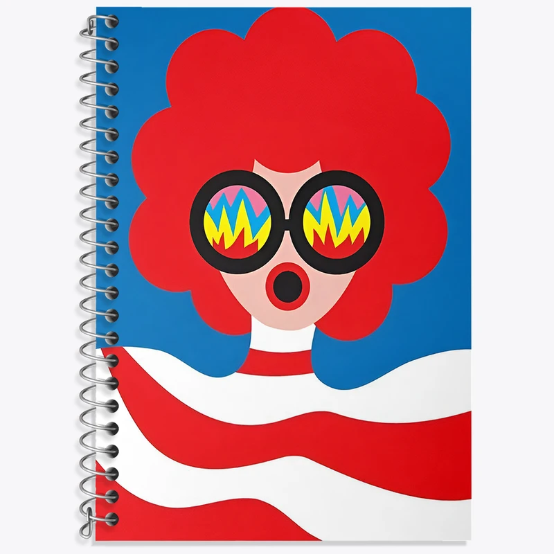 دفتر نت موسیقی 50 برگ خندالو طرح دخترانه کد N6837