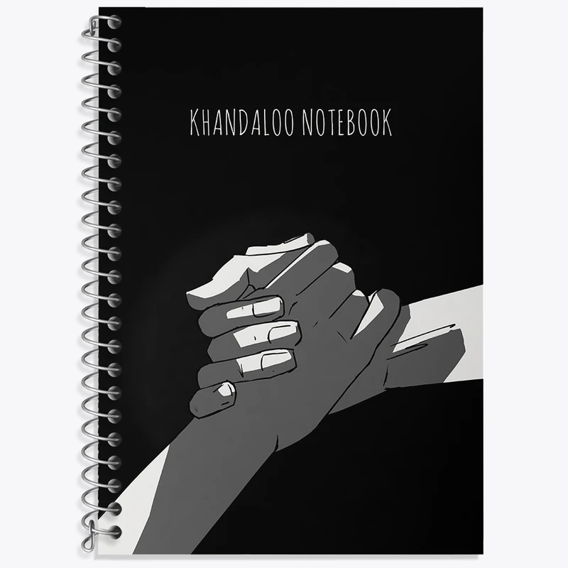 دفتر زبان 50 برگ خندالو مدل سه خط طرح فانتزی کد N7986