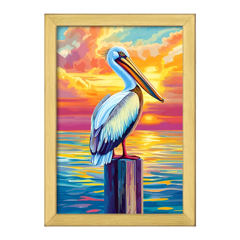 تابلو خندالو طرح پلیکان کد F12110