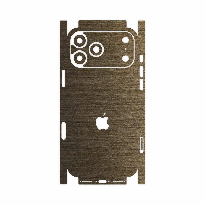 برچسب پوششی ماهوت مدل Brushed Bronze-FullSkin مناسب برای گوشی موبایل اپل iPhone 17 Pro Max