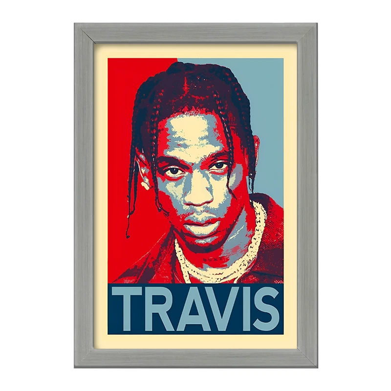 تابلو خندالو طرح تراویس (Travis) کد F6482