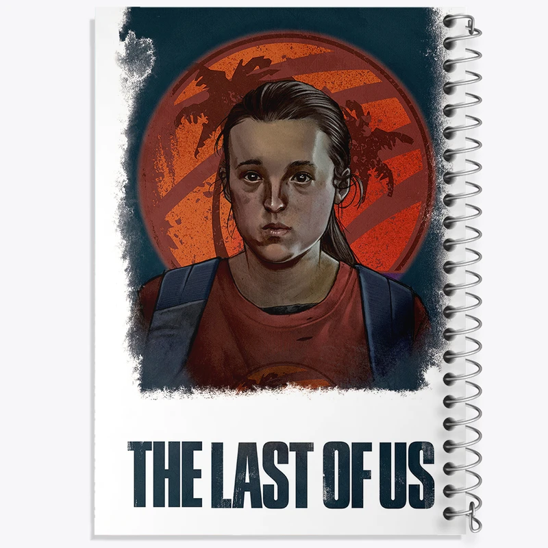 دفتر مشق 50 برگ خندالو طرح (The Last Of Us) آخرین بازمانده از ما کد N9329
