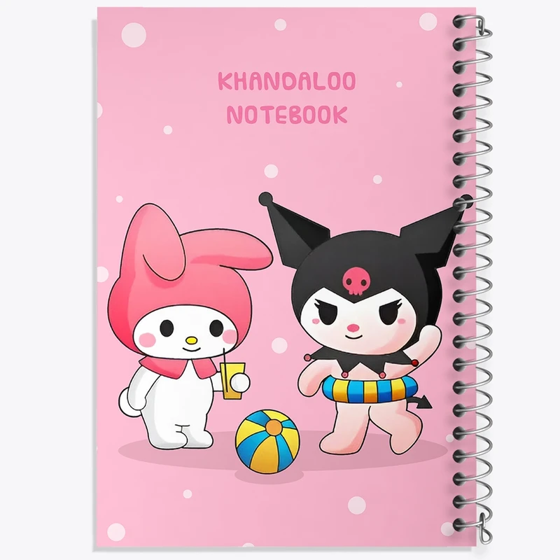 دفتر طراحی 50 برگ خندالو طرح کرومی و مای ملودی کد N9039