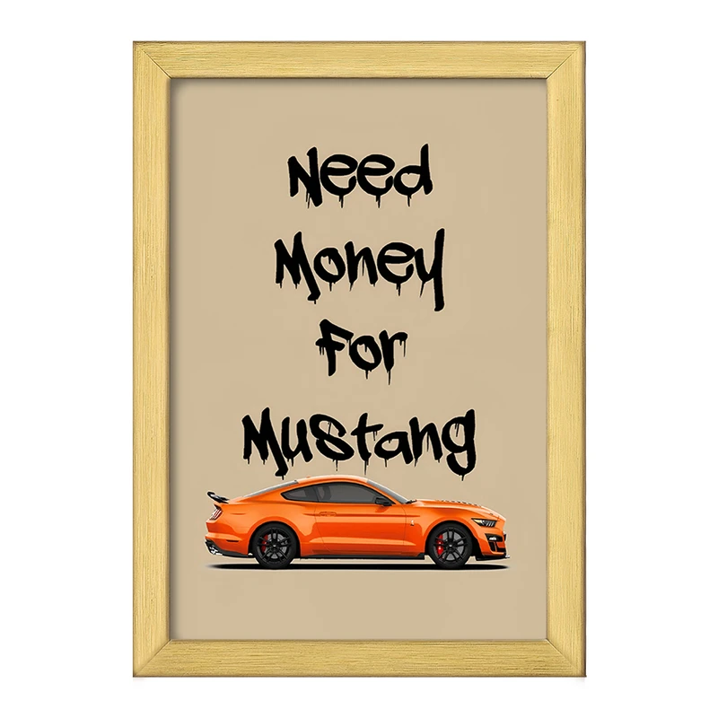 تابلو خندالو طرح ماشین کد F3889