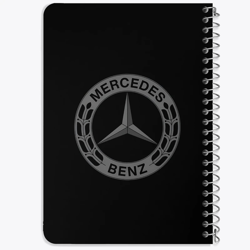 دفتر یادداشت 50 برگ خندالو طرح مرسدس بنز (Mercedes Benz) کد N7557