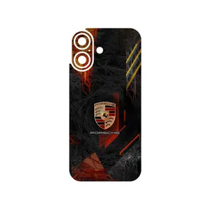 MAHOOT Porsche_Logo Cover Sticker for Apple iPhone 17