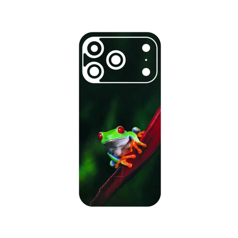 برچسب پوششی ماهوت مدل Frog مناسب برای گوشی موبایل اپل iPhone 17 Pro