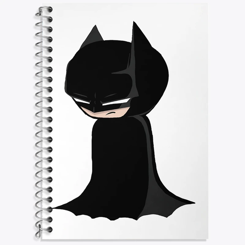 دفتر نت موسیقی 50 برگ خندالو طرح بتمن (Batman) کد F3970