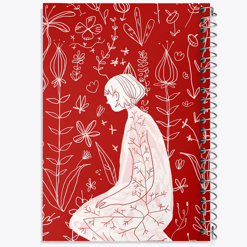 دفتر نقاشی 50 برگ خندالو طرح دخترانه فانتزی کد N7764