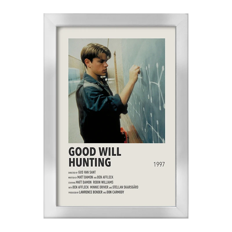 تابلو خندالو طرح ویل هانتینگ نابغه (Good Will Hunting) کد F13351