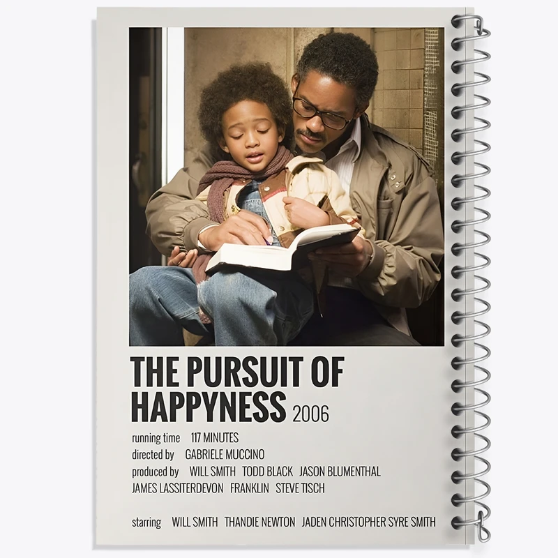 دفتر لیست خرید 50 برگ خندالو طرح در جستجوی خوشبختی (The Pursuit of Happyness) کد F13393