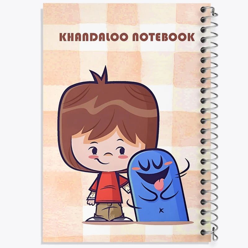 دفتر طراحی 50 برگ خندالو طرح پسرانه کد N6210