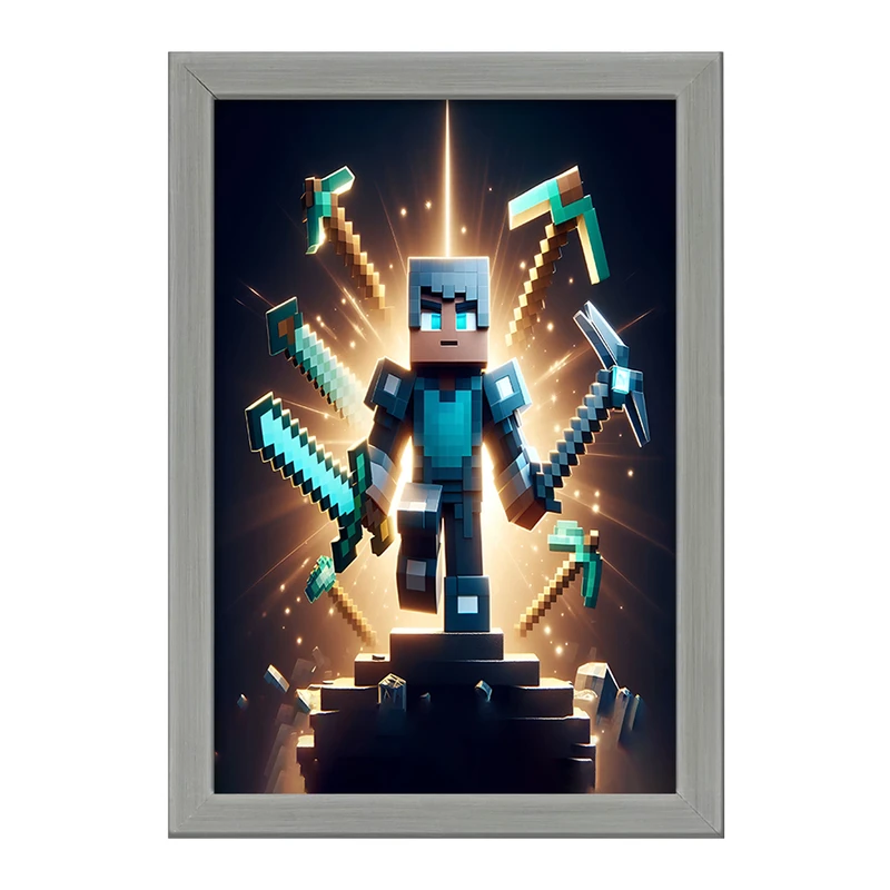 تابلو خندالو طرح ماینکرافت (Minecraft) کد F3544