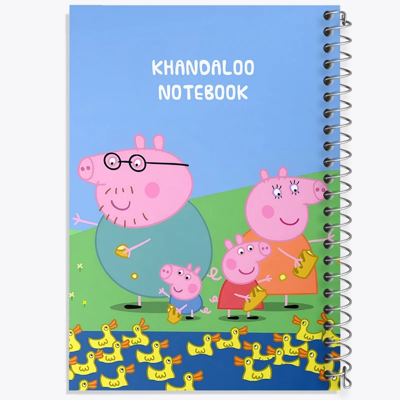 دفتر لیست خرید 50 برگ خندالو طرح انیمیشن پپا پیگ (Peppa Pig) کد N9242